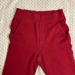 Frank & Eileen Tee Lab Tulip Hem Sweatpants Bordeaux XS